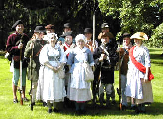 Some of the Regiment at Enfield CT 